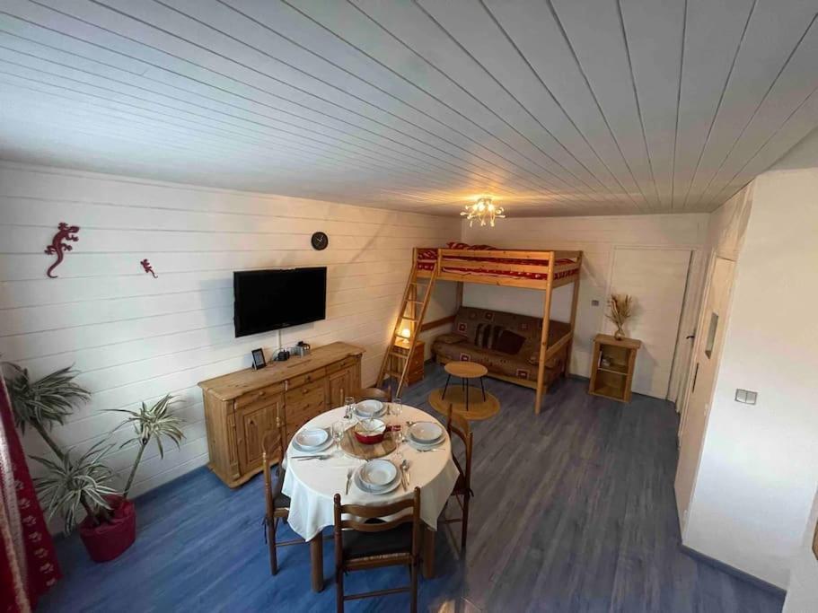 Joli Studio Proche Valmorel Grand-Aigueblanche Bagian luar foto